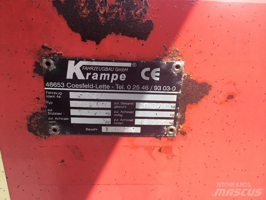 Krampe TWK21 傾卸式拖車