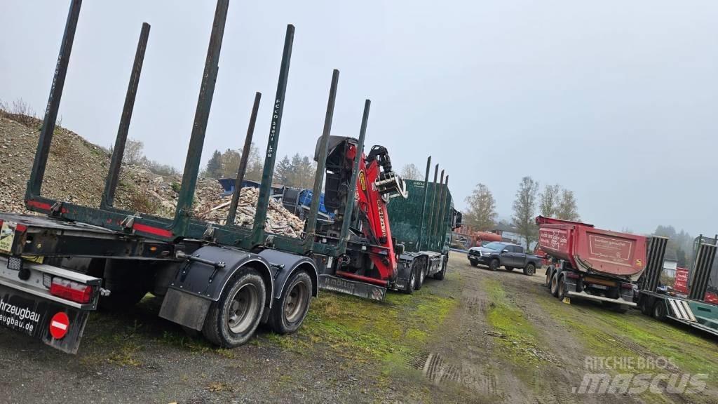 MAN TGX 26.580 木材貨車