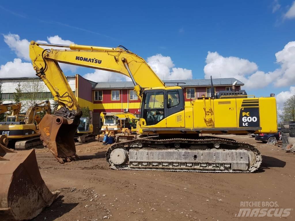 Komatsu PC 600 LC-8K 履帶式 挖土機/掘鑿機/挖掘機