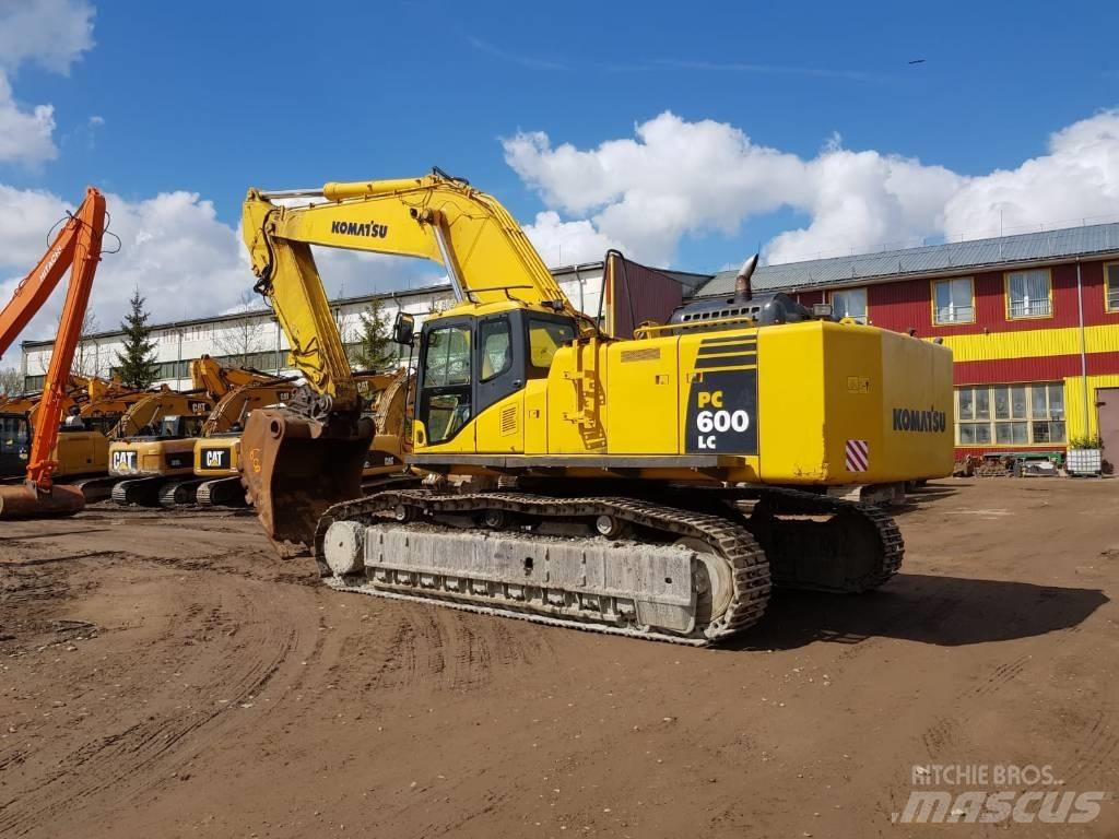 Komatsu PC 600 LC-8K 履帶式 挖土機/掘鑿機/挖掘機