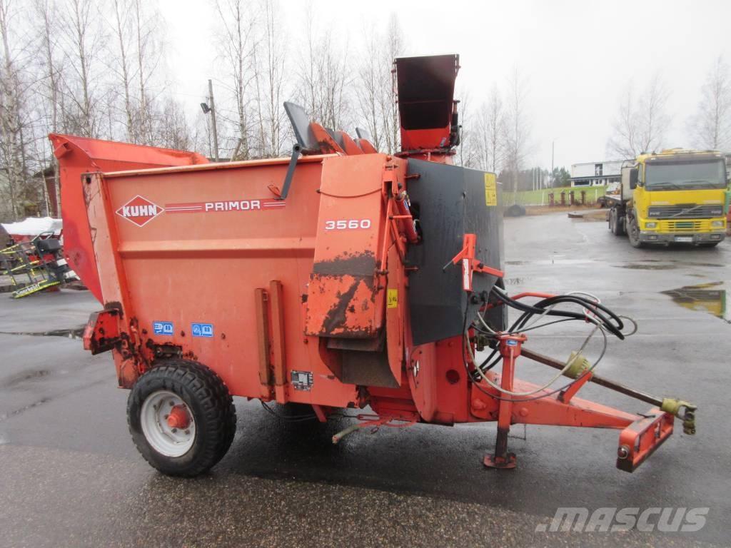 Kuhn Primor 3560 草捆撕碎機、切割機、拆袋機
