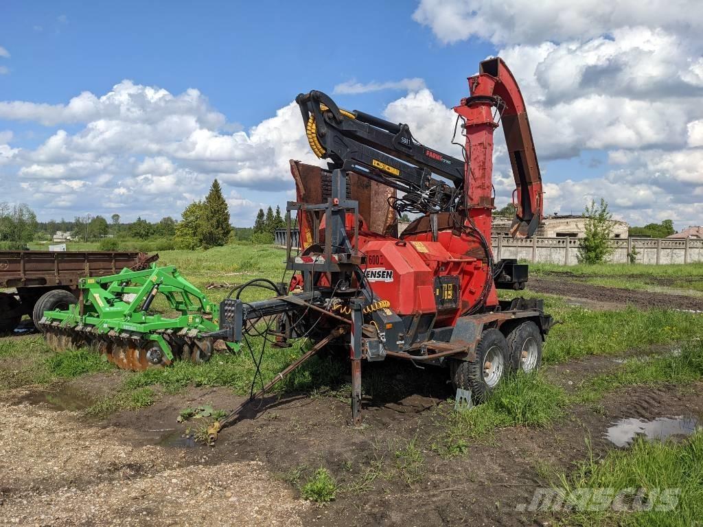 Jensen JT600Z 碎木機