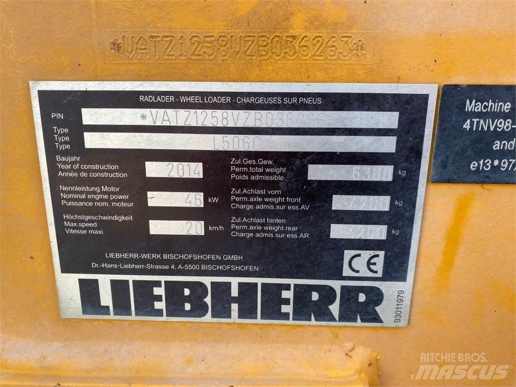 Liebherr L 506 C 輪胎式裝載機