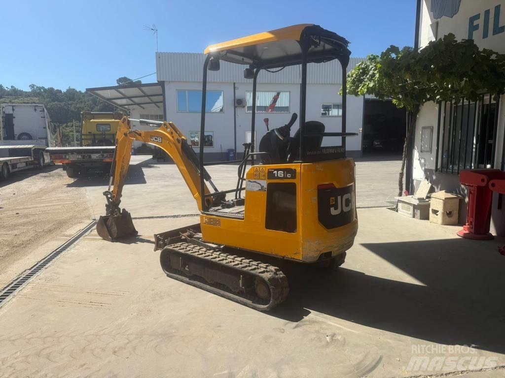 JCB 16 C-1, 1700Kg 小型挖土機/掘鑿機<7t(小型挖掘機)