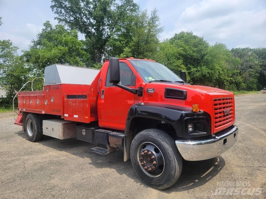 GMC 7500 皮卡.傳統半斗卡車/側卸板