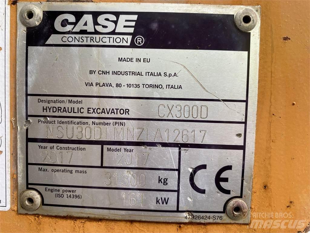 CASE CX300D 履帶式 挖土機/掘鑿機/挖掘機
