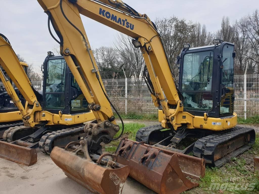 Komatsu PC55MR-5 小型挖土機/掘鑿機<7t(小型挖掘機)