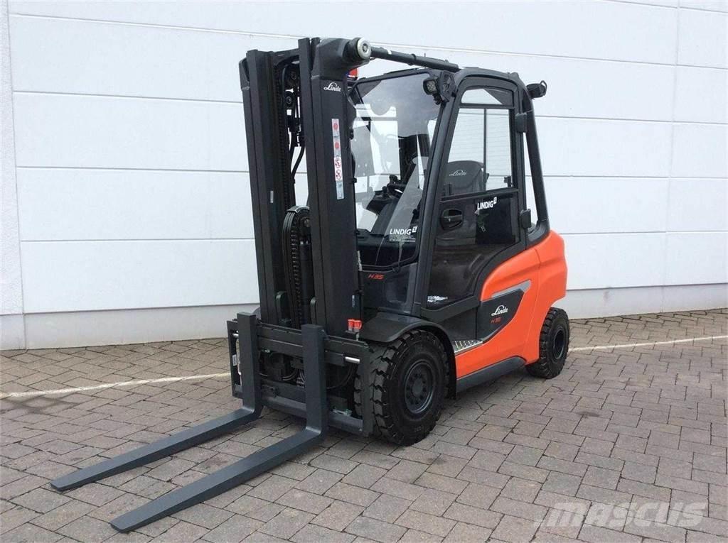 Linde H35D 柴油卡車