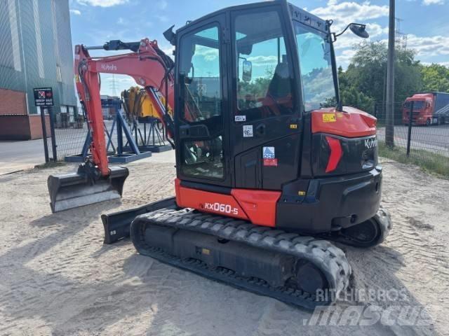 Kubota KX 060-5 小型挖土機/掘鑿機<7t(小型挖掘機)