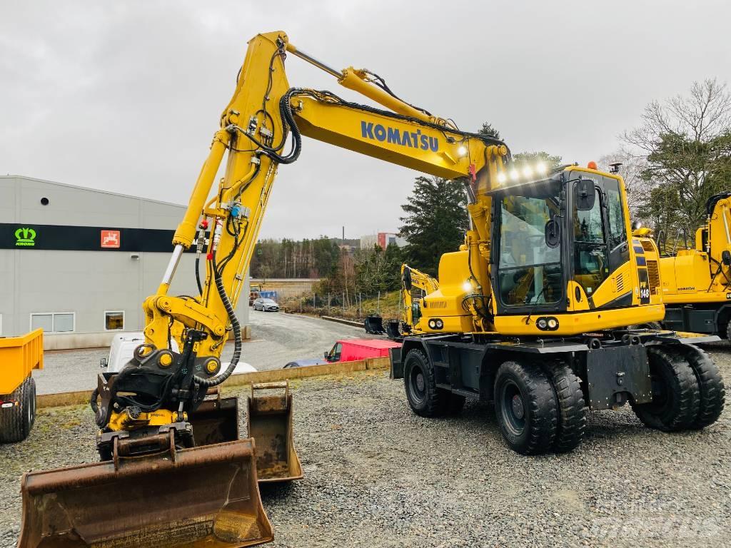Komatsu PW148-11 旋轉式挖土機/掘鑿機/挖掘機