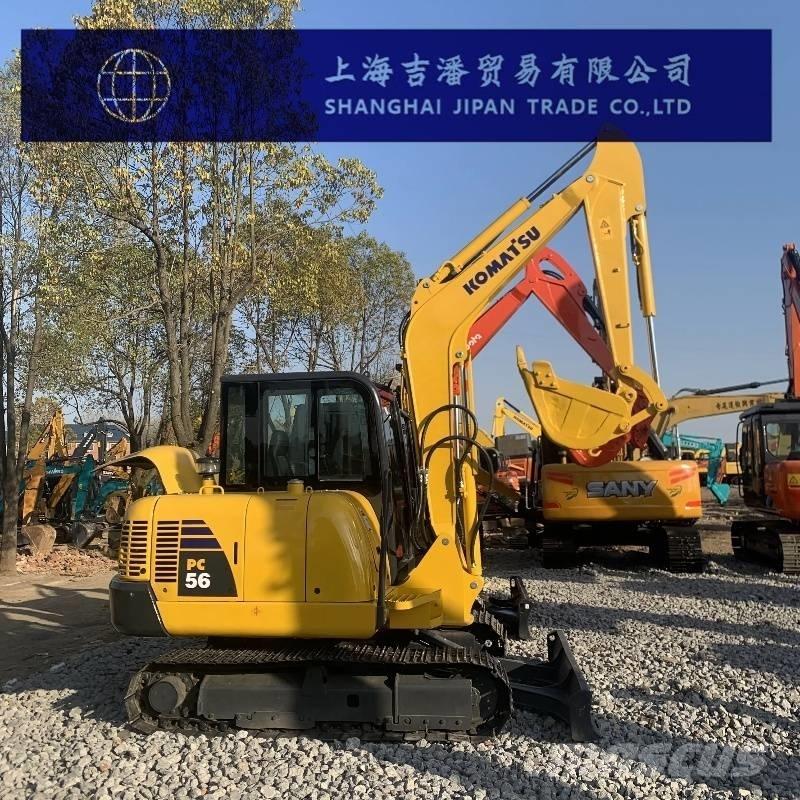Komatsu PC 56 小型挖土機/掘鑿機<7t(小型挖掘機)