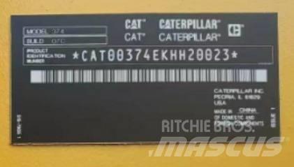 CAT 374 履帶式 挖土機/掘鑿機/挖掘機