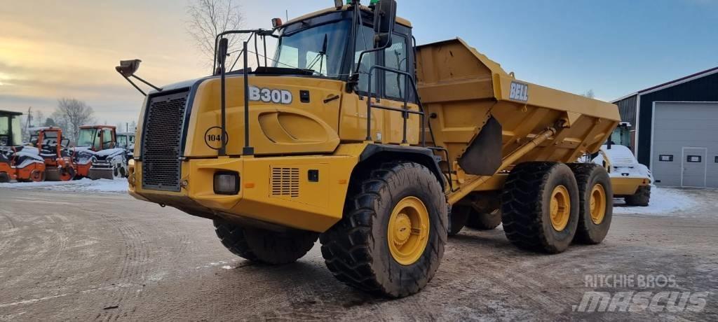 Bell B 30 D 6X6 鉸接式起吊車
