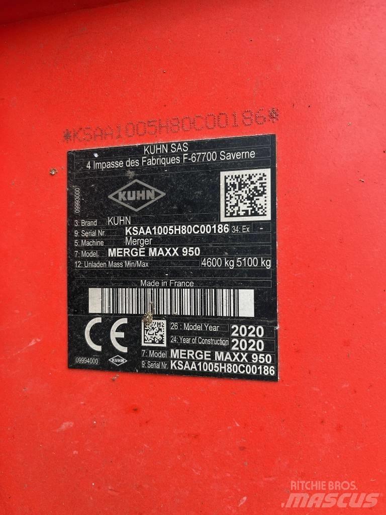 Kuhn Merge Maxx 950 堆草機