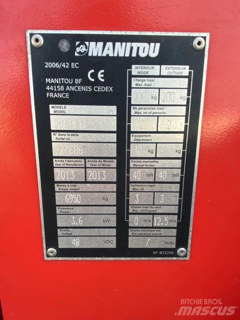 Manitou 170AETJ-L 曲臂高空作業車