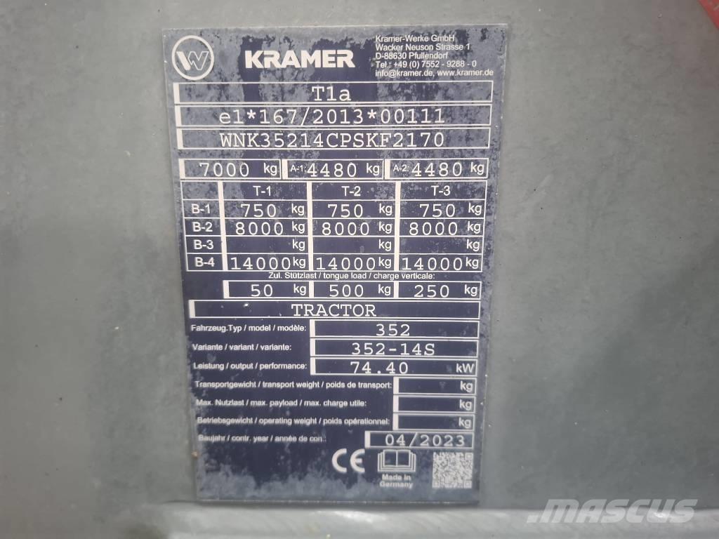 Kramer 8115 輪胎式裝載機