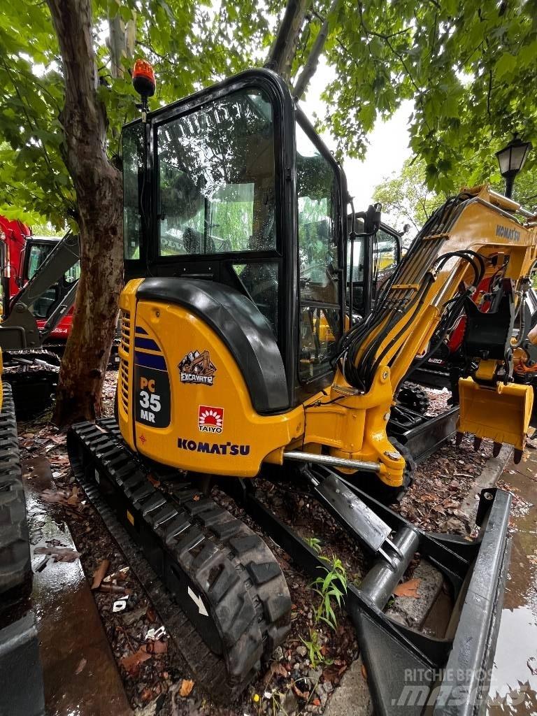 Komatsu PC 35 MR 小型挖土機/掘鑿機<7t(小型挖掘機)