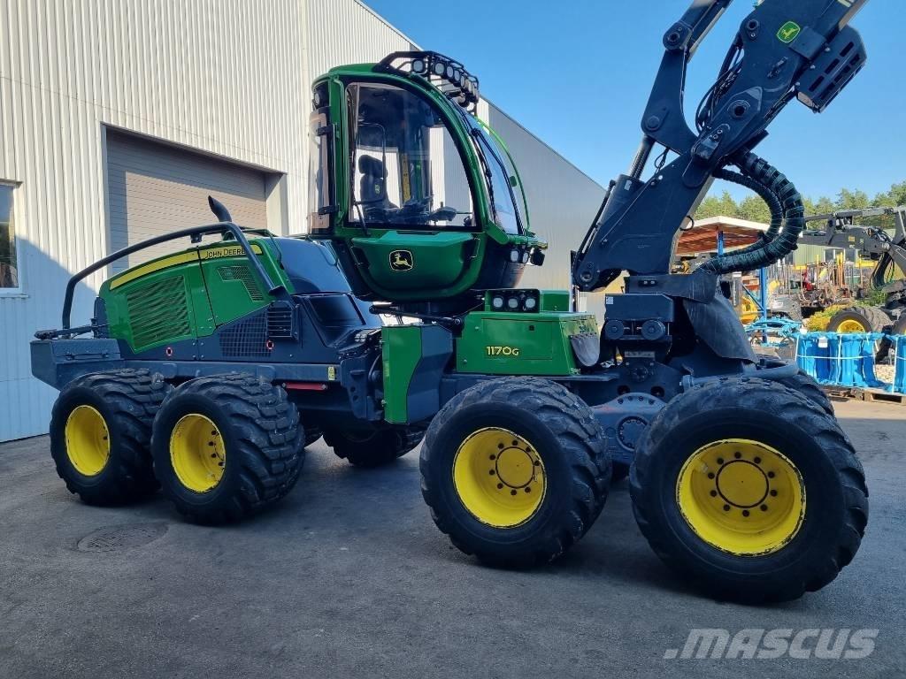 John Deere 1170 G 收穫機