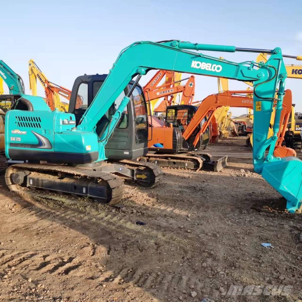 Kobelco SK75-8 中型挖土機/掘鑿機/挖掘機 7t-12t
