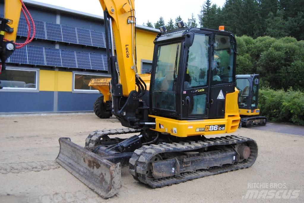 JCB 86 C-2 中型挖土機/掘鑿機/挖掘機 7t-12t