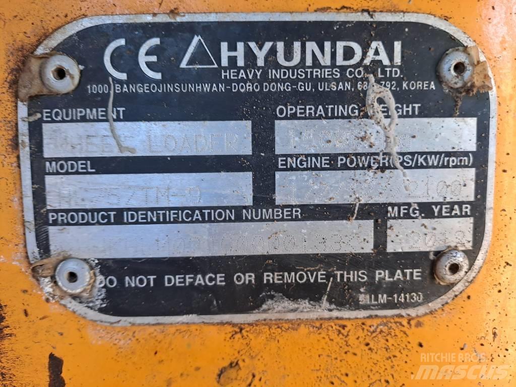 Hyundai HL 757 TM-9 輪胎式裝載機