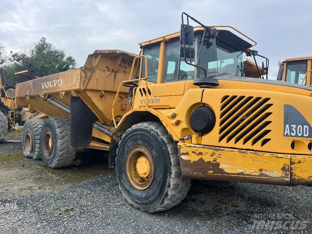 Volvo A30D 鉸接式起吊車
