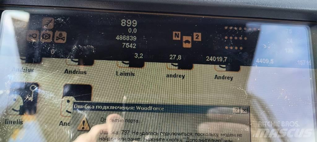 Ponsse Ergo 6W 收穫機
