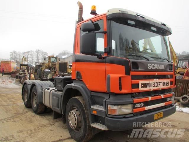 Scania 124 C 420 曳引機組件