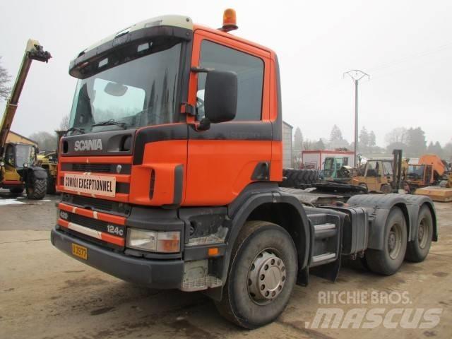 Scania 124 C 420 曳引機組件