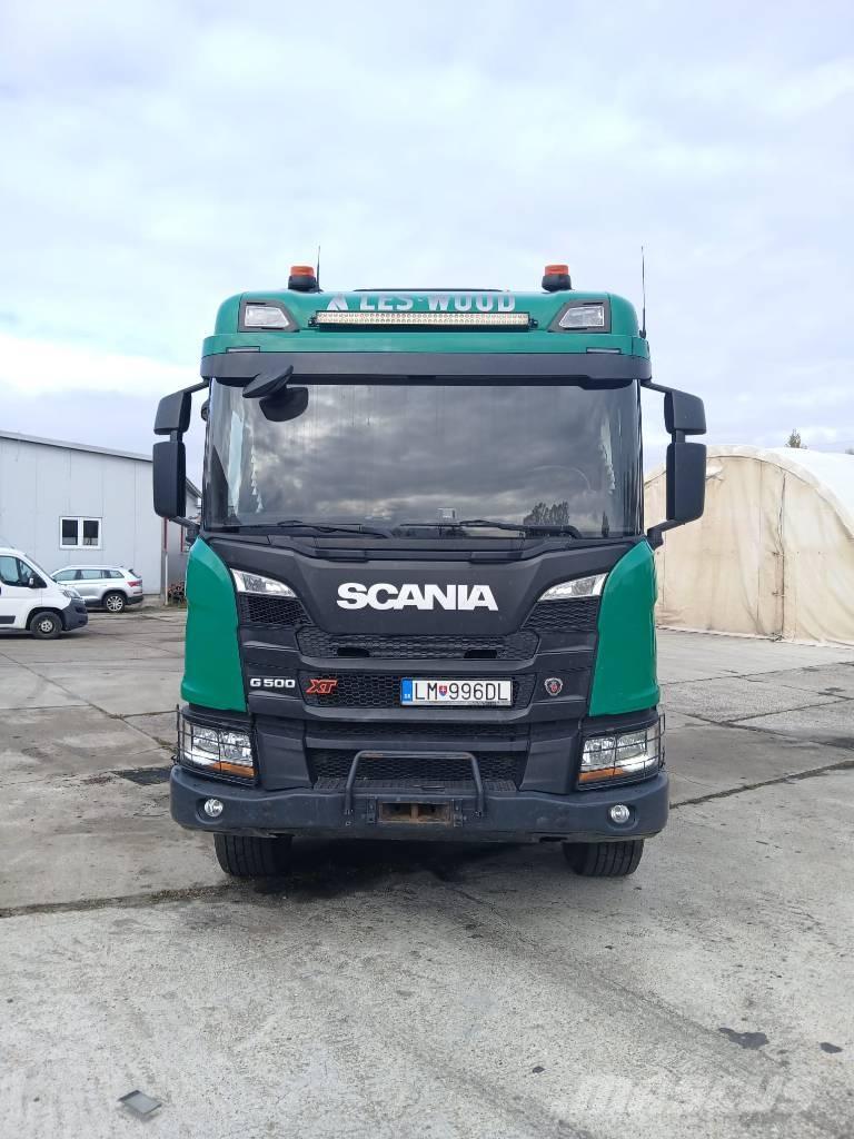 Scania G 500 XT 木材貨車