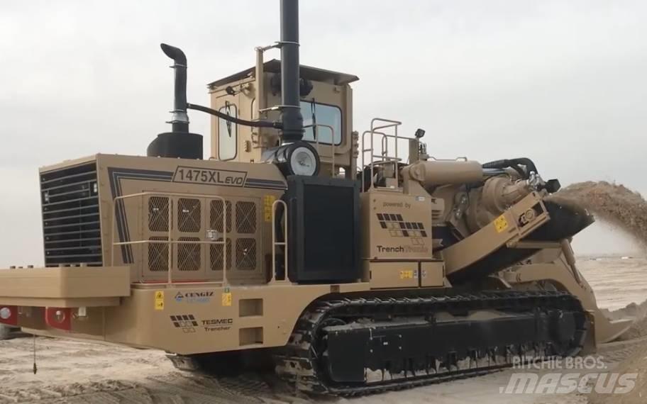 Tesmec T1475XL 岩石和混凝土鋸