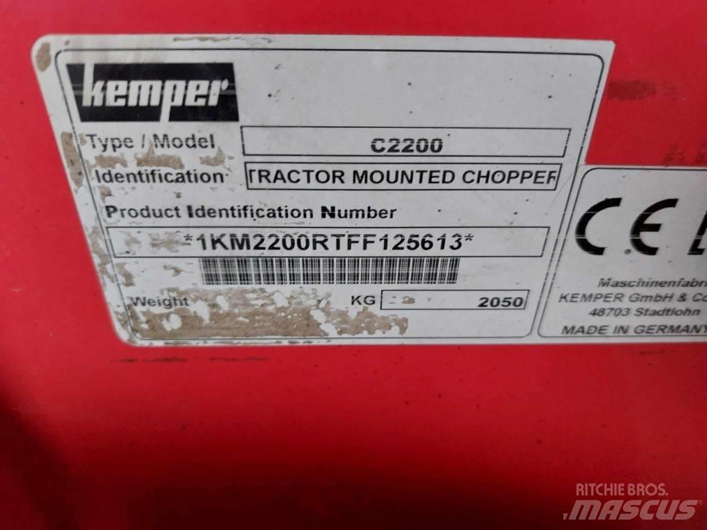 Kemper C2200 牧草收穫機