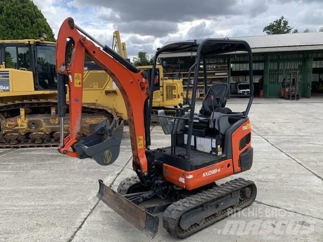 Kubota KX 018-4 小型挖土機/掘鑿機<7t(小型挖掘機)