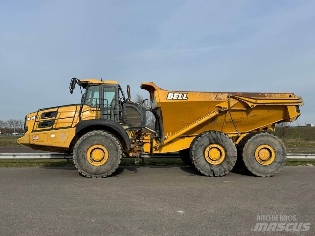 Bell B45E 6x6 鉸接式起吊車