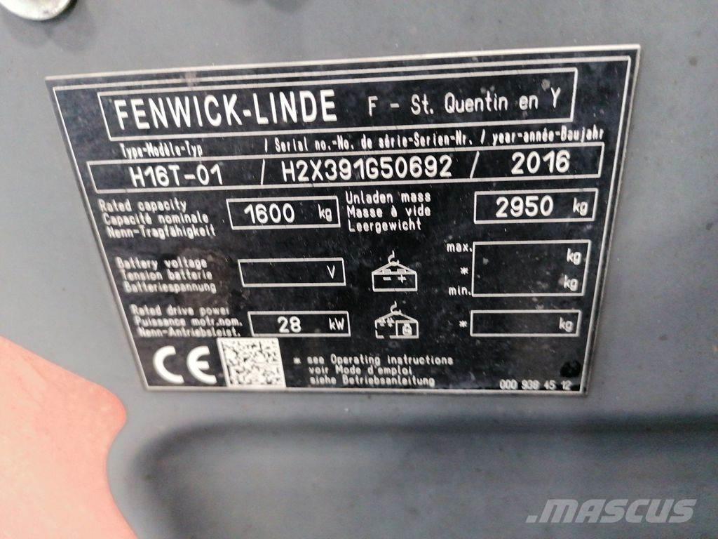 Linde H16T-01 液化石油氣LPG卡車