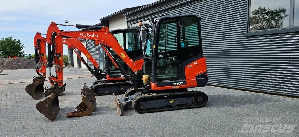 Kubota KX027-4 小型挖土機/掘鑿機<7t(小型挖掘機)
