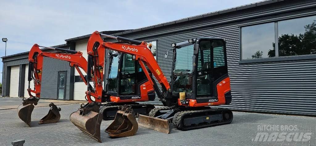 Kubota KX027-4 小型挖土機/掘鑿機<7t(小型挖掘機)