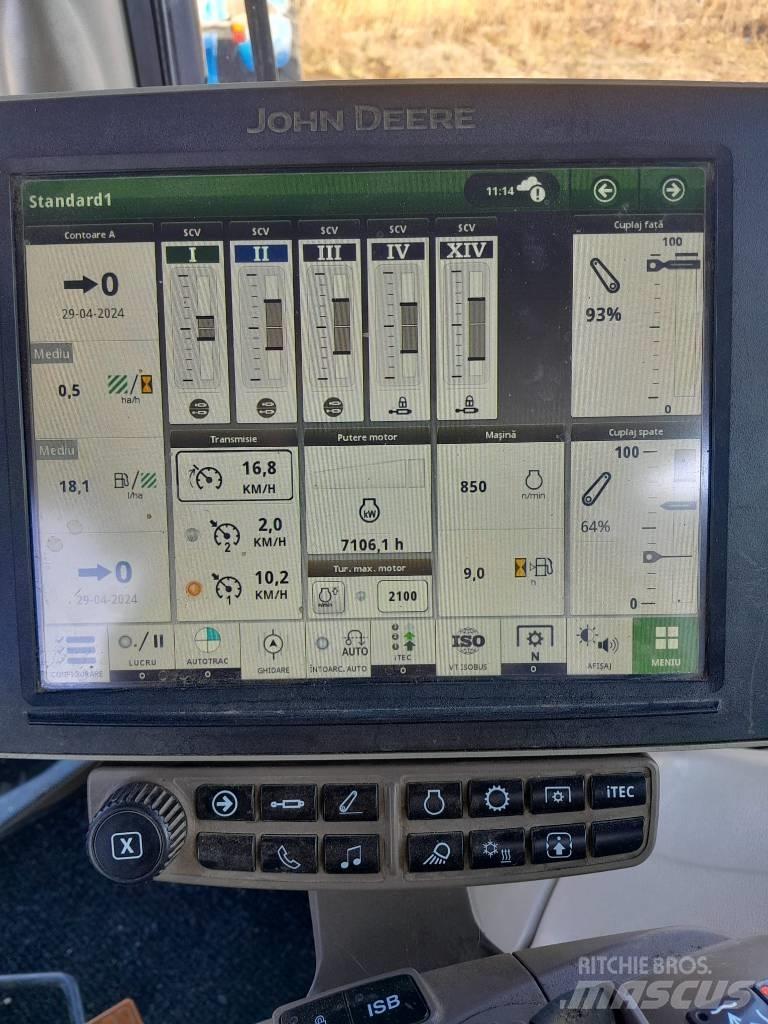John Deere 6250R 曳引機