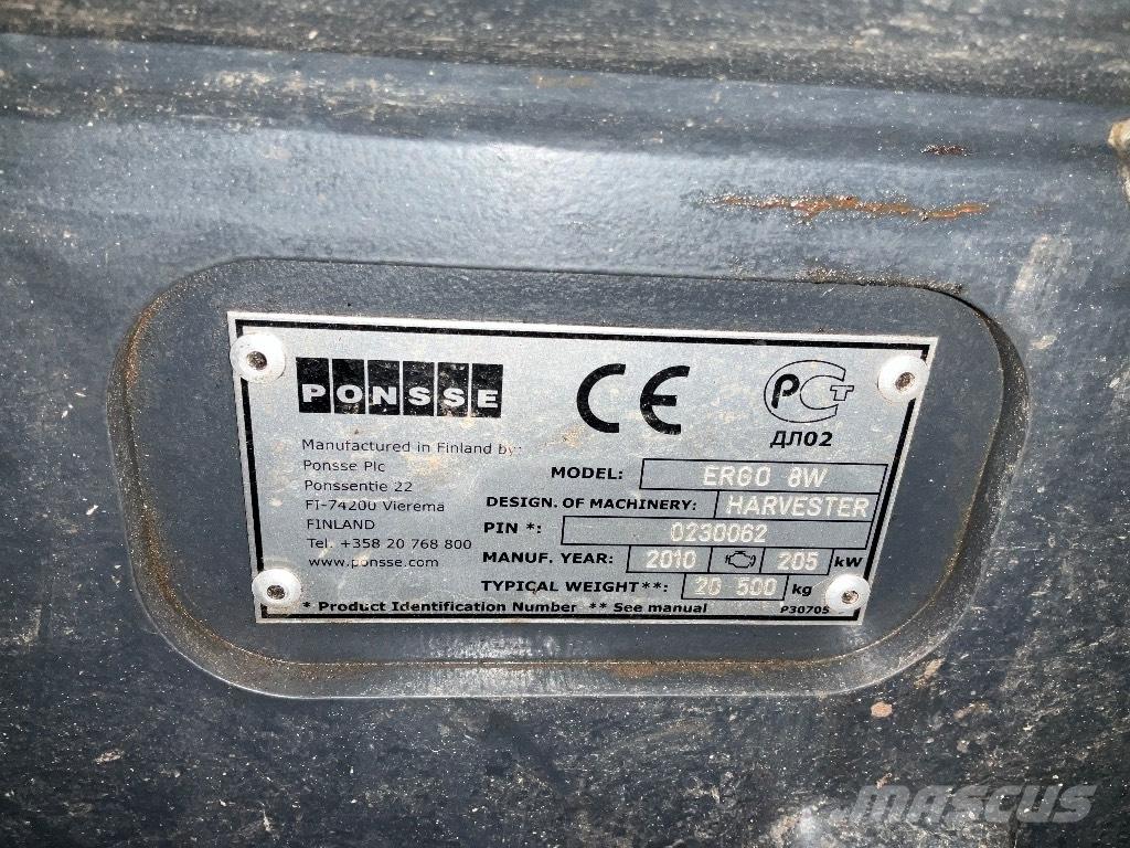 Ponsse ERGO 8W 收穫機