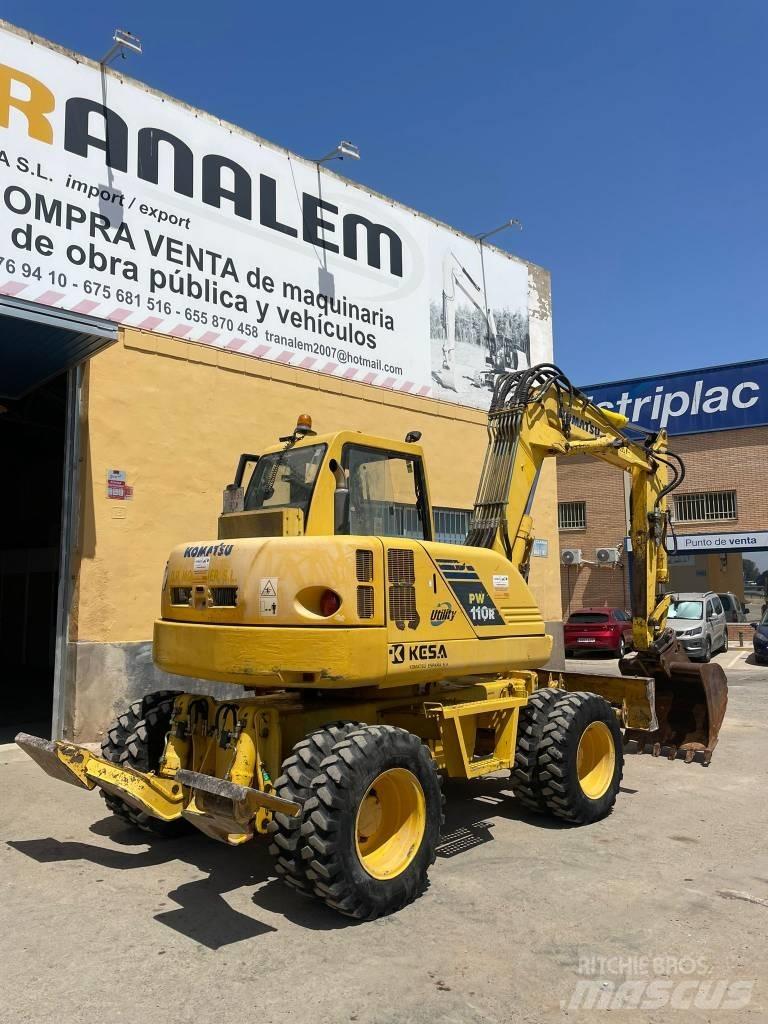 Komatsu PW 110 旋轉式挖土機/掘鑿機/挖掘機