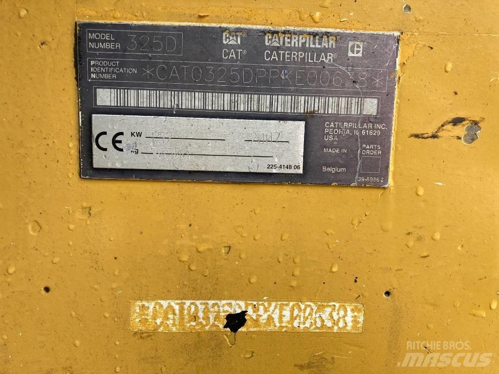 CAT 325 D 履帶式 挖土機/掘鑿機/挖掘機