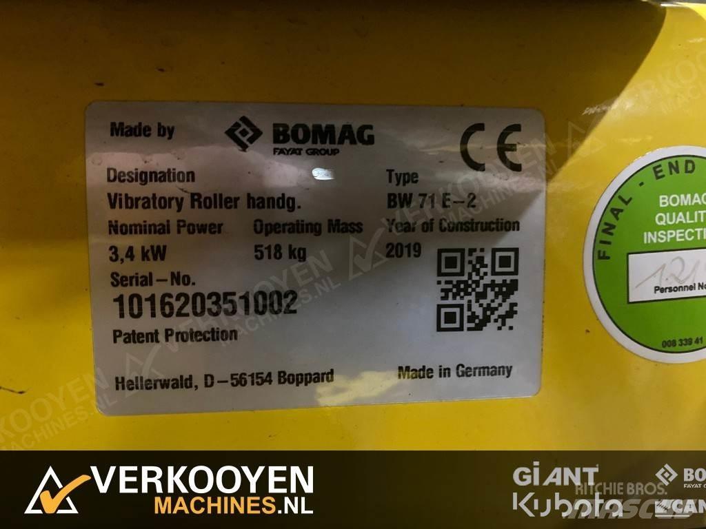 Bomag BW71E-2 膠輪滾壓機
