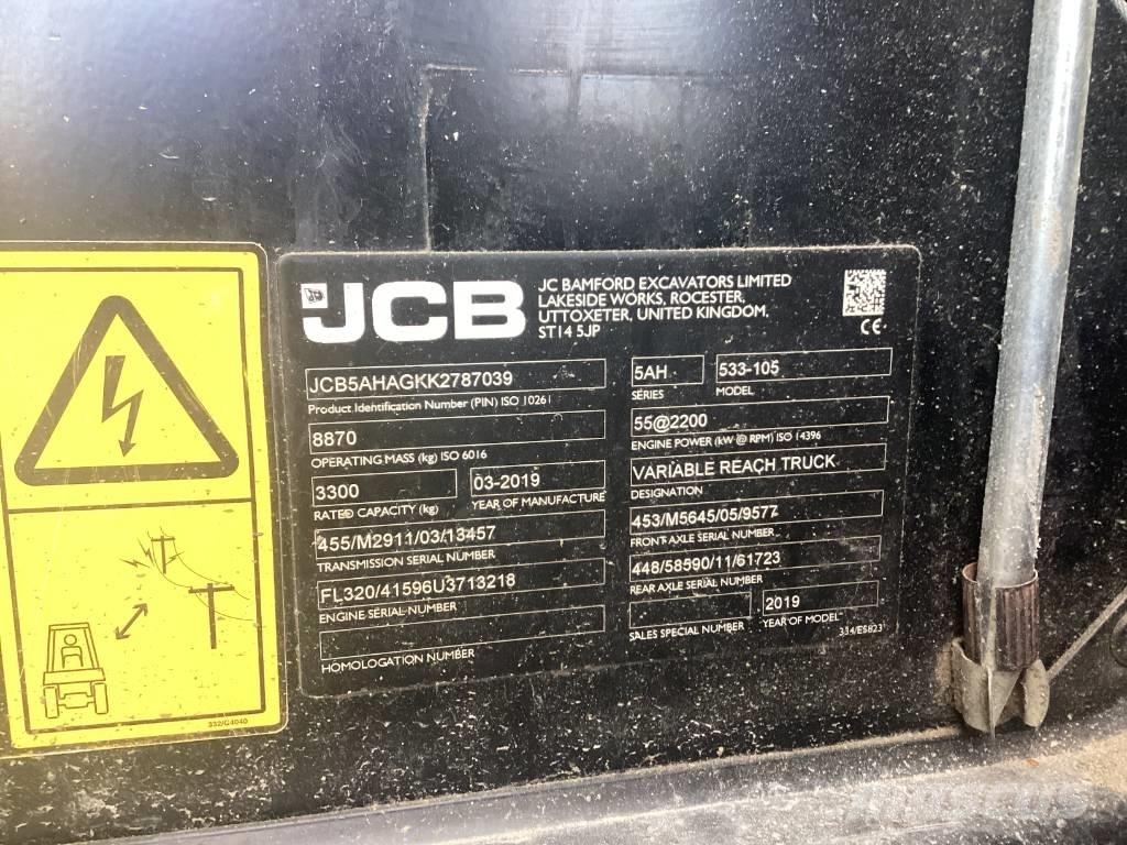 JCB 533-105 伸縮臂操作車