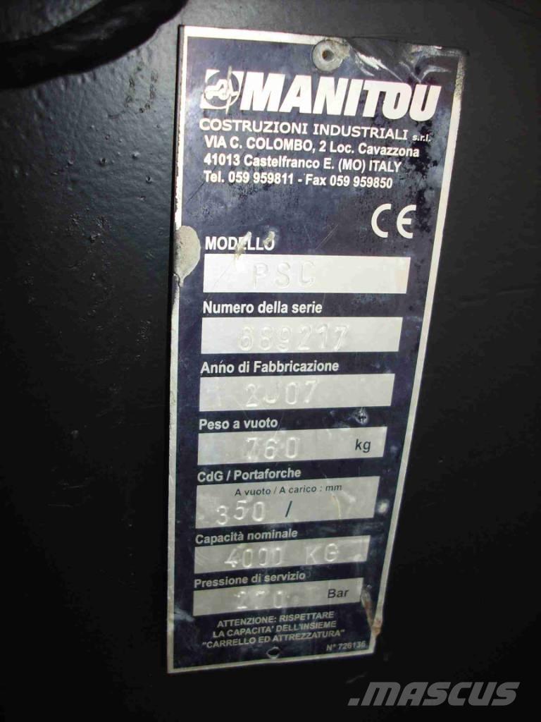 Manitou PSC4000 其他物料運輸工具