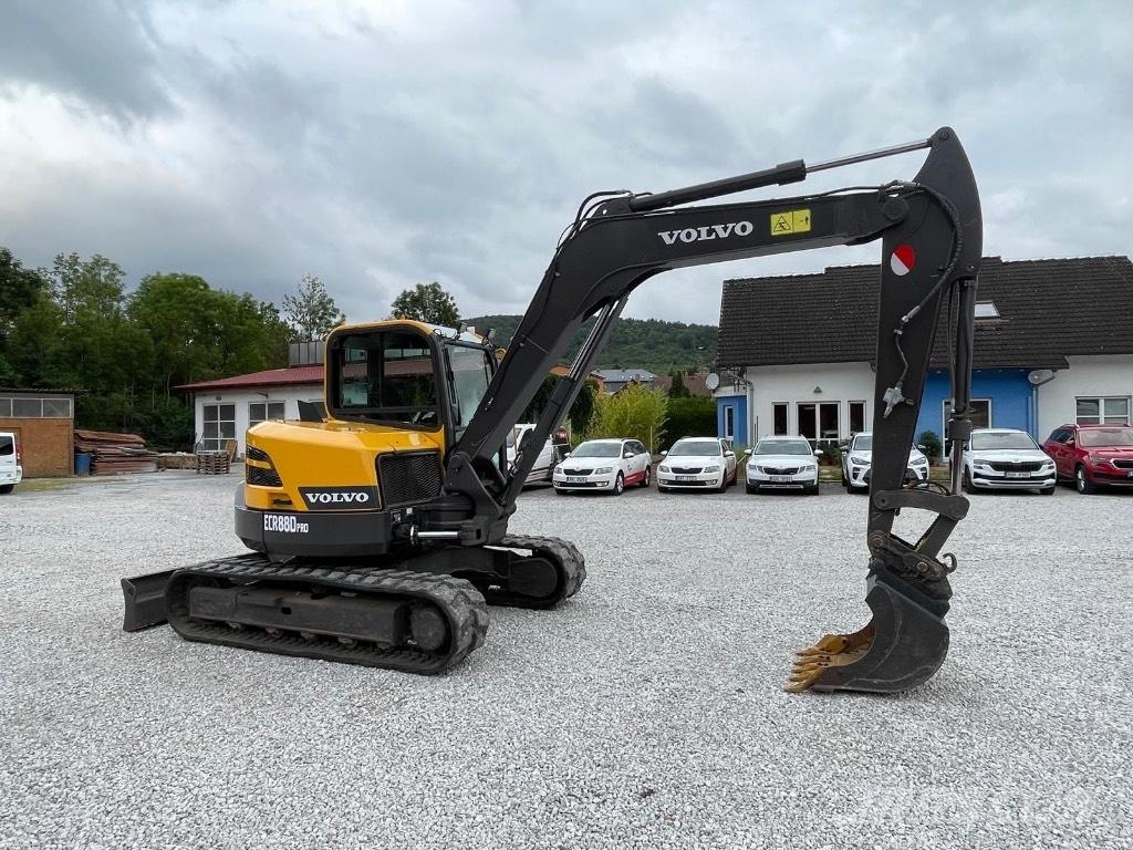 Volvo ECR88D 中型挖土機/掘鑿機/挖掘機 7t-12t
