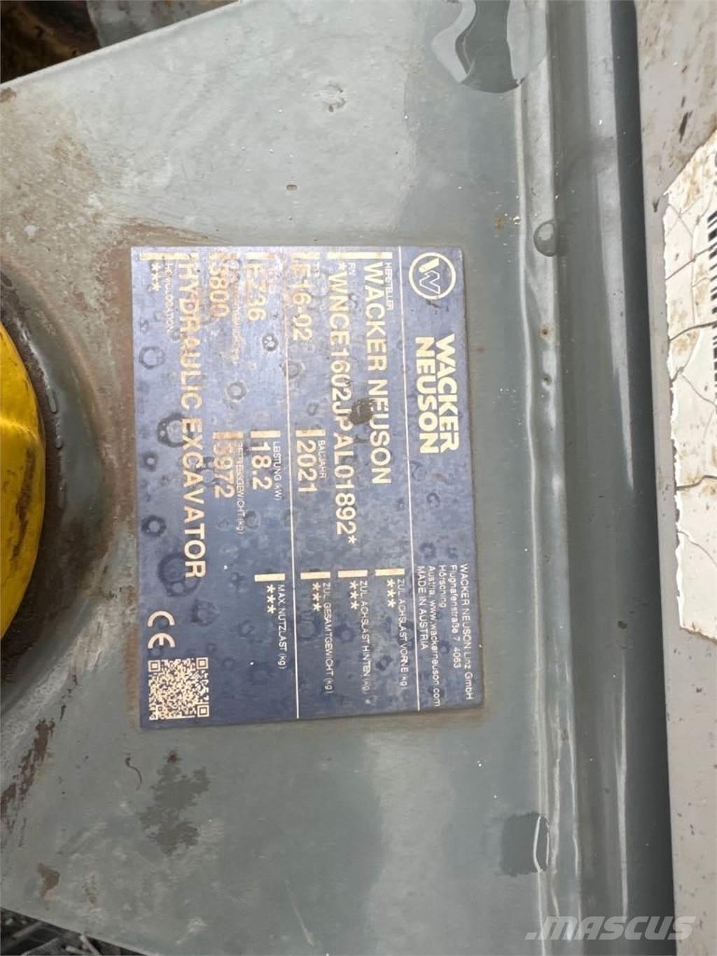 Wacker Neuson EZ36 履帶式 挖土機/掘鑿機/挖掘機