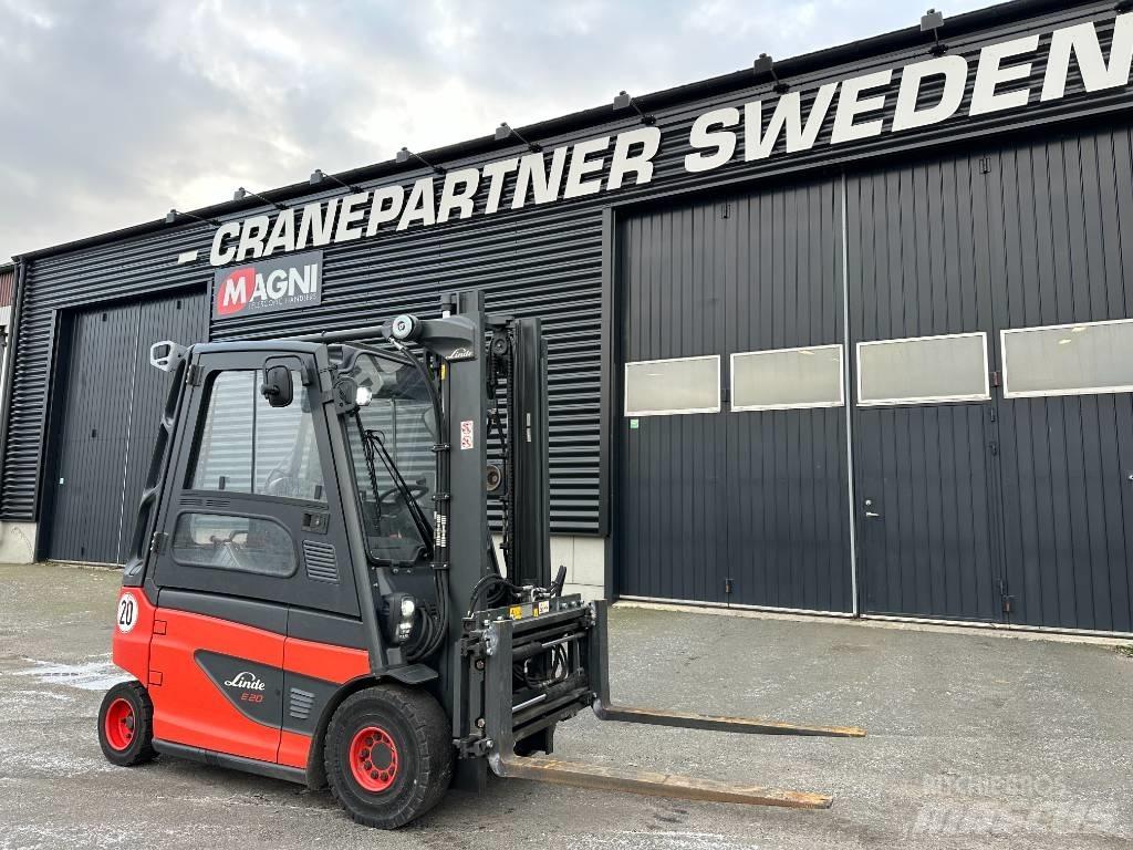 Linde E 20 電動堆高機