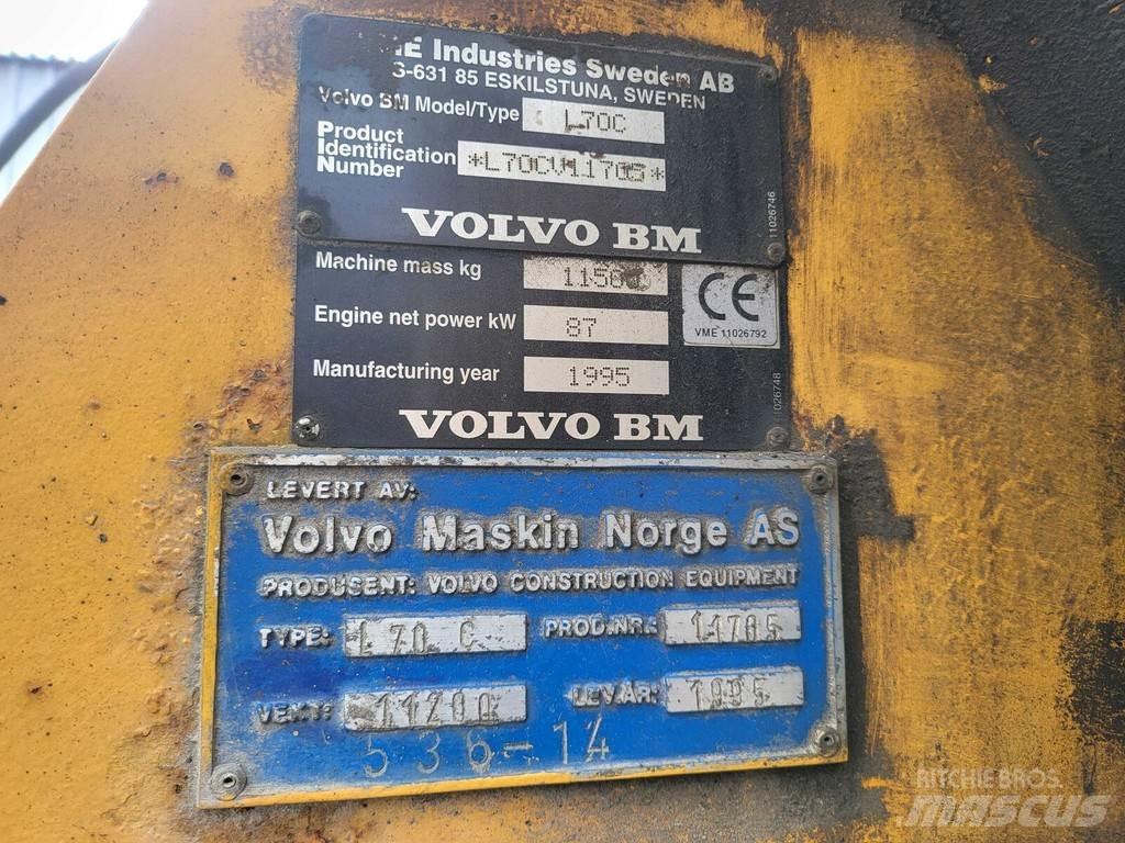 Volvo BM L70C 輪胎式裝載機