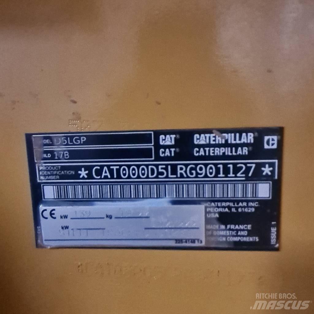CAT D 5 LGP 履帶推土機