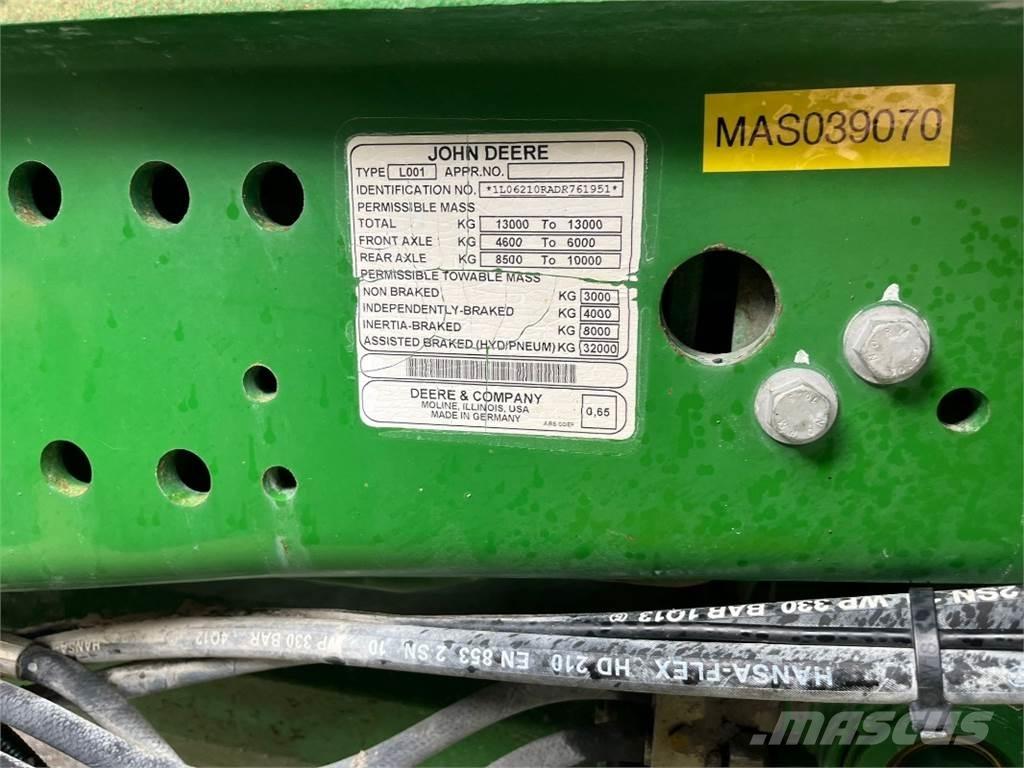 John Deere 6210R 曳引機